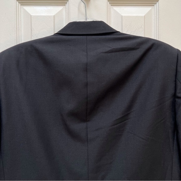 Dior Tuxedo Jacket Satin Lapels Made in USA Prom Wedding Party Formal Gala - Picture 11 of 14